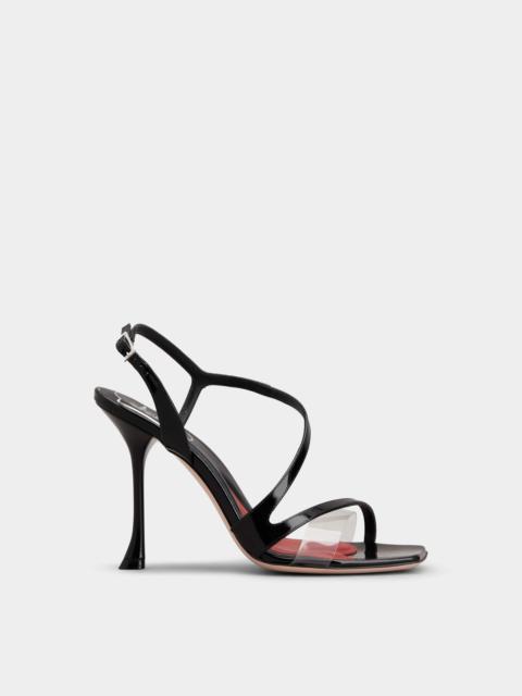 Roger Vivier I Love Vivier Sandals in PVC and Patent Leather