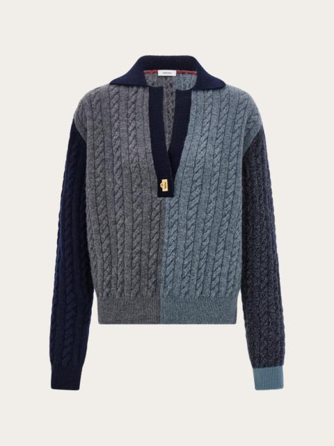 FERRAGAMO Cable knit