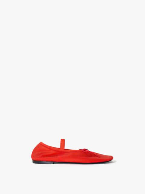 Proenza Schouler Glove Mary Jane Ballet Flats in Mesh