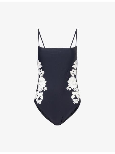 SIMKHAI Juniper Scoop-Neck Swimsuit