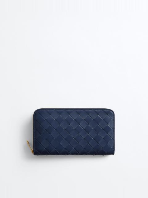 Bottega Veneta Intrecciato Zip-Around Wallet