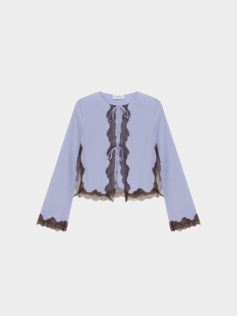 16ARLINGTON FILIPA CARDIGAN IN SATIN