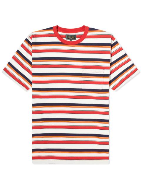 BEAMS PLUS Beams Plus Multi Stripe Pocket T-Shirt