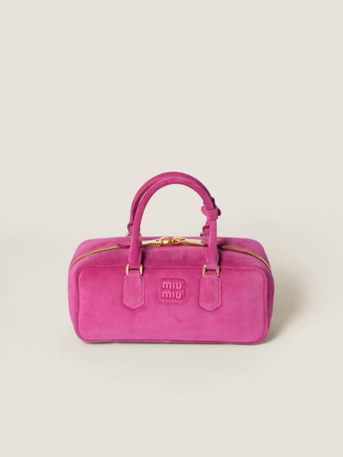Miu Miu Arcadie suede bag