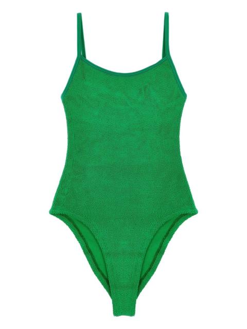 Hunza G Pamela crinkled-finish swimsuit