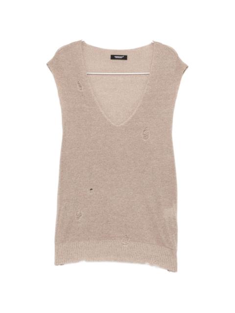UNDERCOVER knitted vest