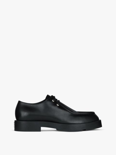 Givenchy SQUARED DERBIES IN BOX LEATHER