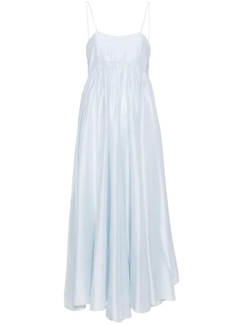forte_forte empire-line silk maxi dress