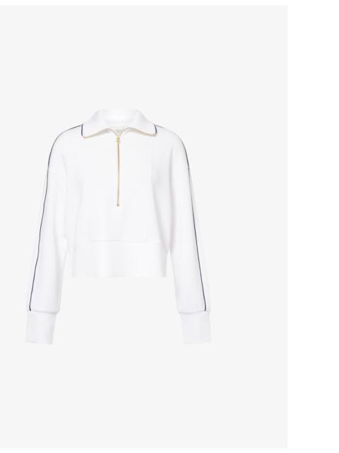 VARLEY Davenport relaxed-fit stretch-woven sweatshirt