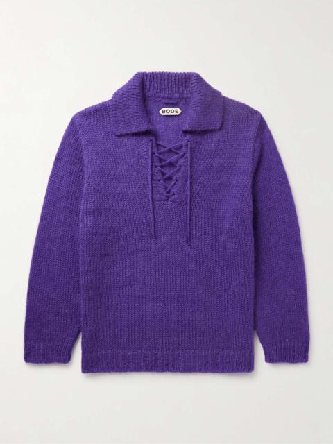 Alpine Mohair-Blend Sweater