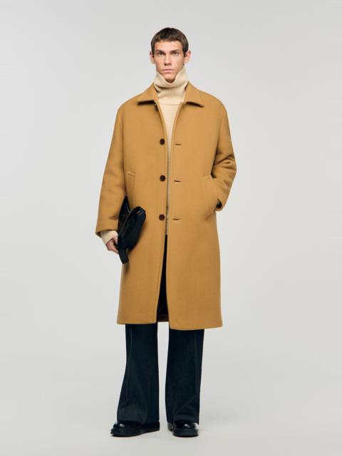 Sandro WOOL AND CASHMERE COAT