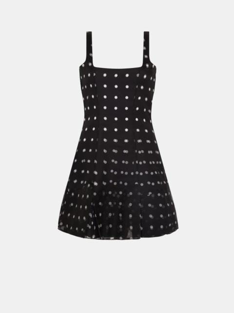 EMILIA WICKSTEAD Jueelee Dress In Polka Dot Tafetta And Organza