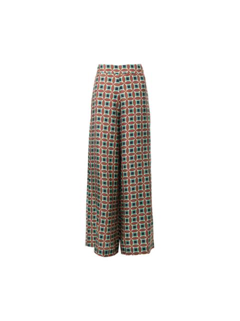 BIYAN Folk Wide Leg Pants