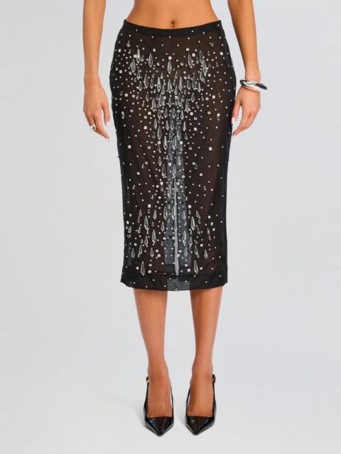 RETROFÊTE ISABEL EMBELLISHED SKIRT
