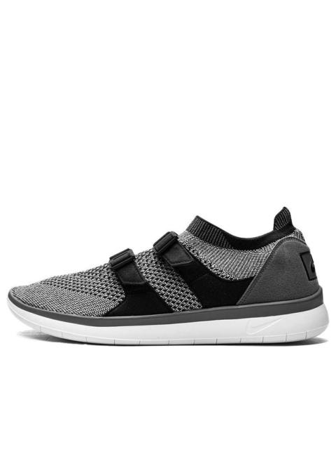 Nike Air Sock Racer Flyknit 'White Black Dark Grey' 898022-100