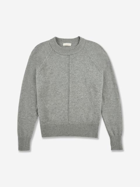 SLOWEAR Regular fit crewneck sweater in wool and Angora