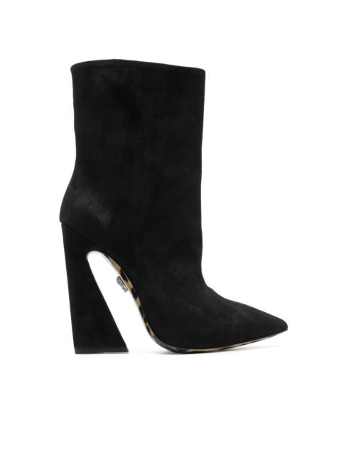 PHILIPP PLEIN leopard-sole 130mm ankle boots