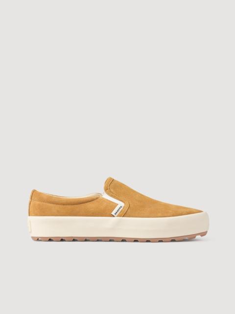 Sandro SPLIT LEATHER SLIP-ONS