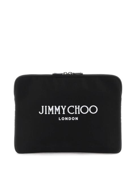 JIMMY CHOO POUCH WITH LOGO