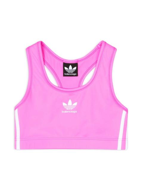 BALENCIAGA Women's Balenciaga / Adidas Athletic Bra in Neon Pink
