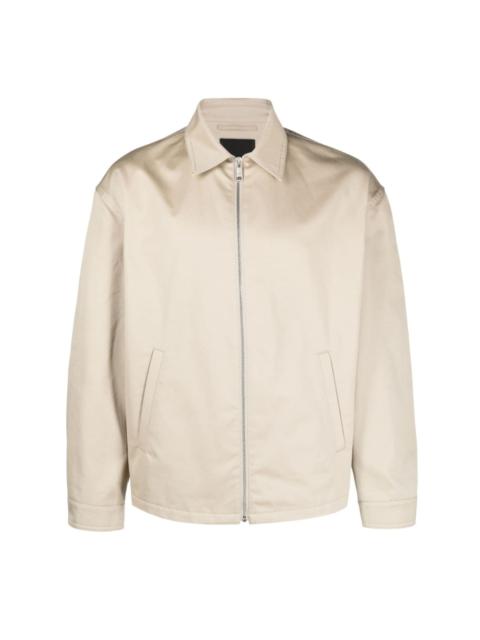 cotton-twill shirt jacket
