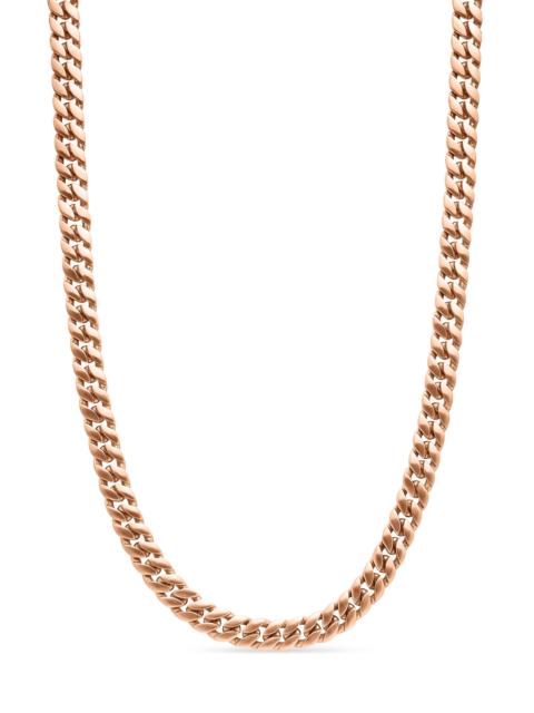 DAVID YURMAN Men's Curb Chain Necklace in 18K Rose Gold, 8mm - Rose Gold