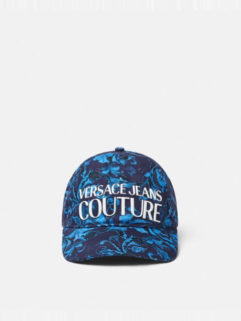 VERSACE JEANS COUTURE Porcelain Barocco Baseball Cap