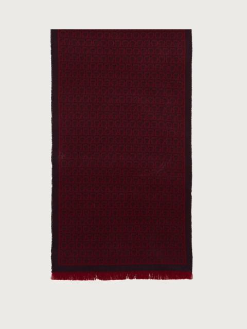 FERRAGAMO GANCINI SCARF