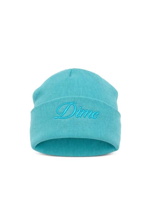 Dime logo-embroidered beanie