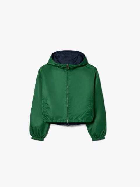 TORY BURCH Reversible Cropped Nylon Jacket