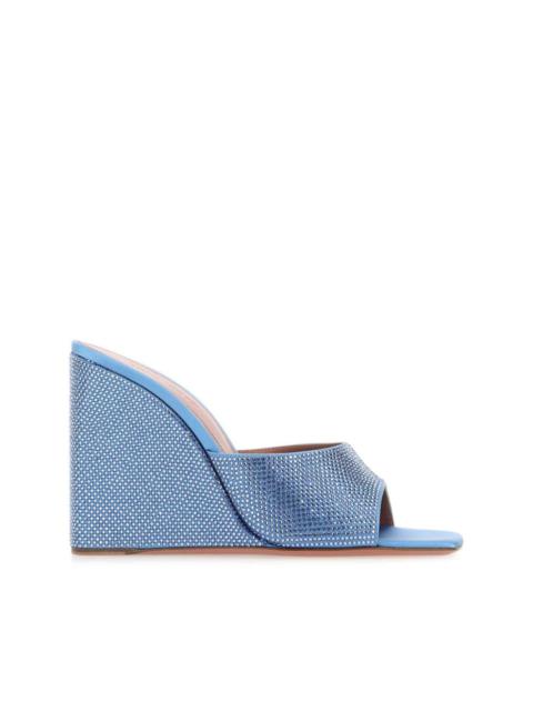 Amina Muaddi 95mm Lupita mules