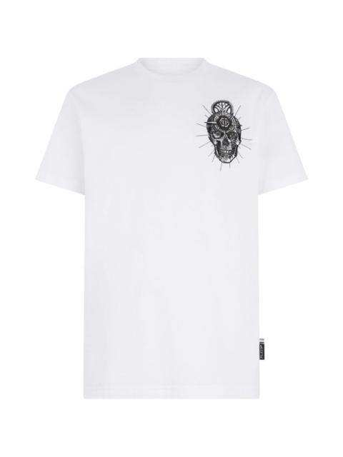 PHILIPP PLEIN round-neck embroidery T-shirt