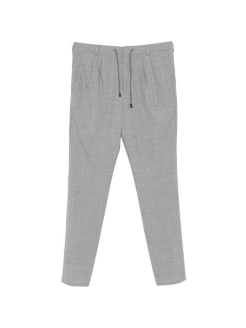 Brunello Cucinelli drawstring pleated trousers