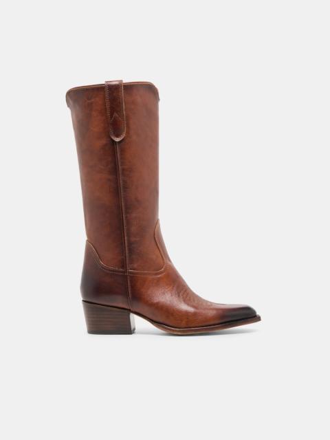dolce vita VIGLA BOOTS CHESTNUT LEATHER