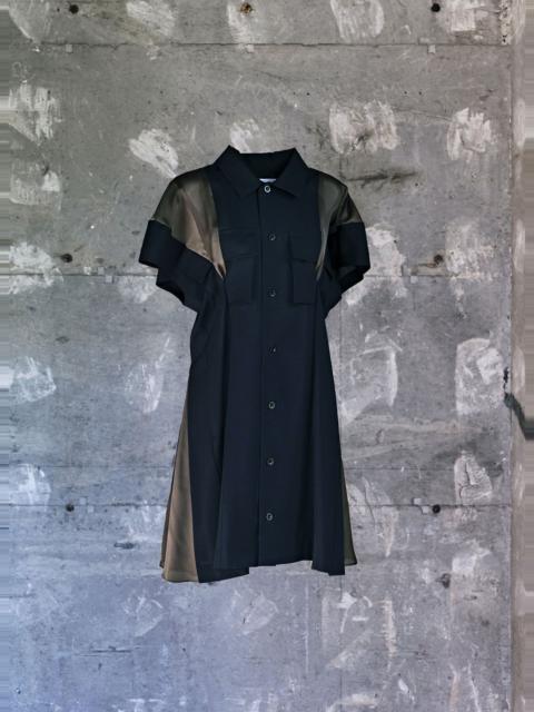 sacai Wool Suiting Dress