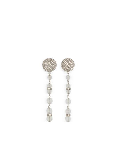 Alessandra Rich crystal-embellished drop earrings