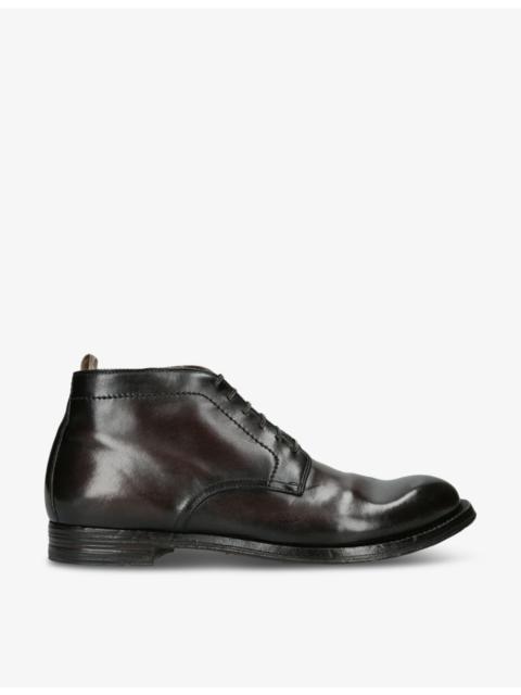 OFFICINE CREATIVE Anatomia 88 leather boots