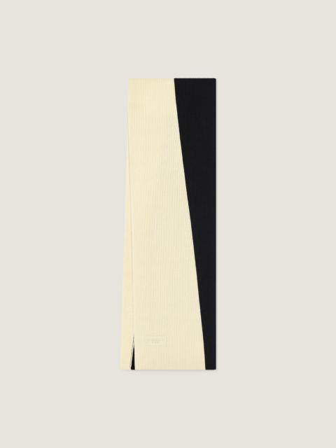 Givenchy BICOLOR SCARF IN WOOL AND CASHMERE