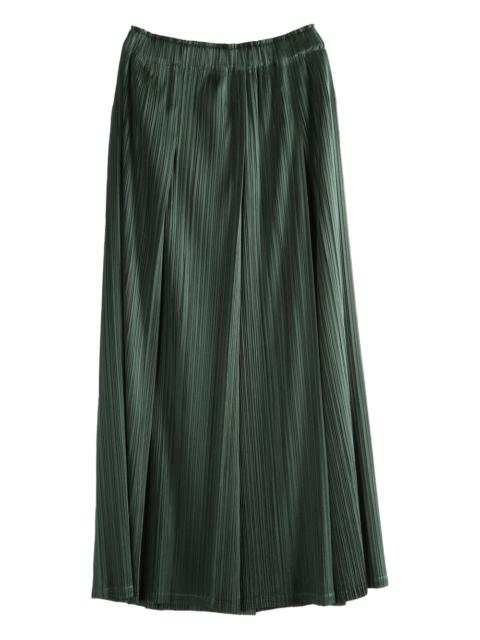 Pleats Please Issey Miyake pleated midi skirt