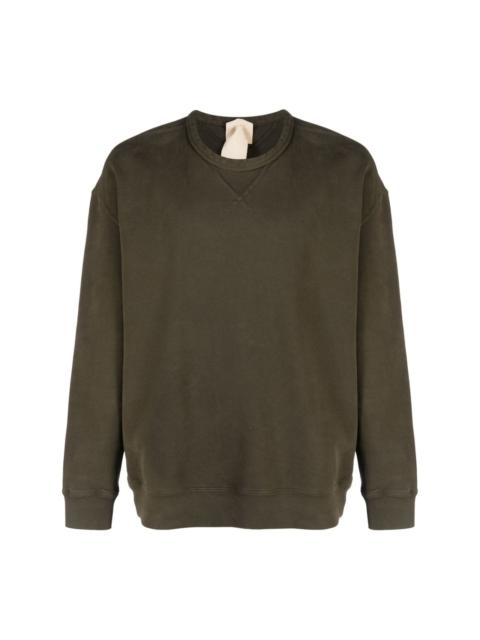 Ten C patch-detail cotton sweatshirt