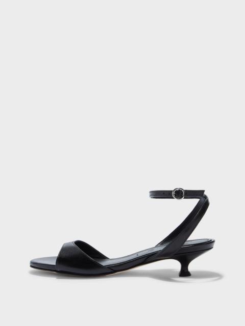 Aeyde Zelia Kitten-Heel Sandals