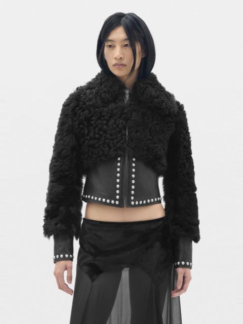 Ann Demeulemeester Kirsti Cropped Zipped Blouson