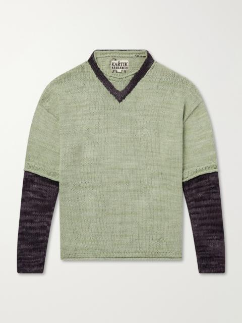 KARTIK RESEARCH Silk Sweater