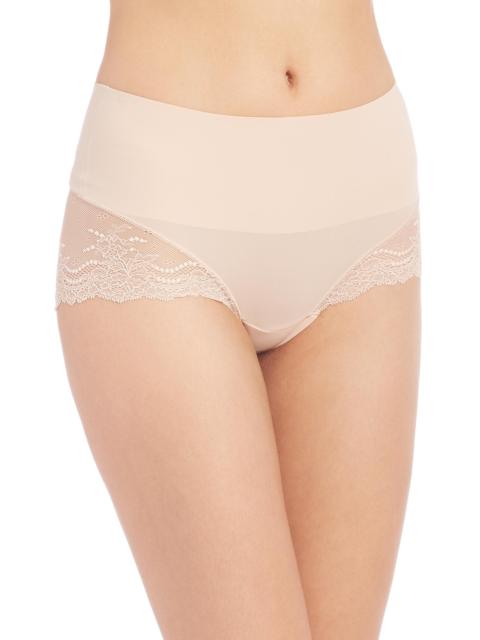 SPANX Undie-tectable Lace Hi-Hipster Panty - Soft Nude