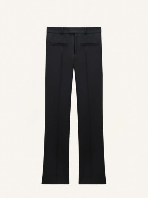 courrèges HERITAGE WOOL TAILORED PANTS