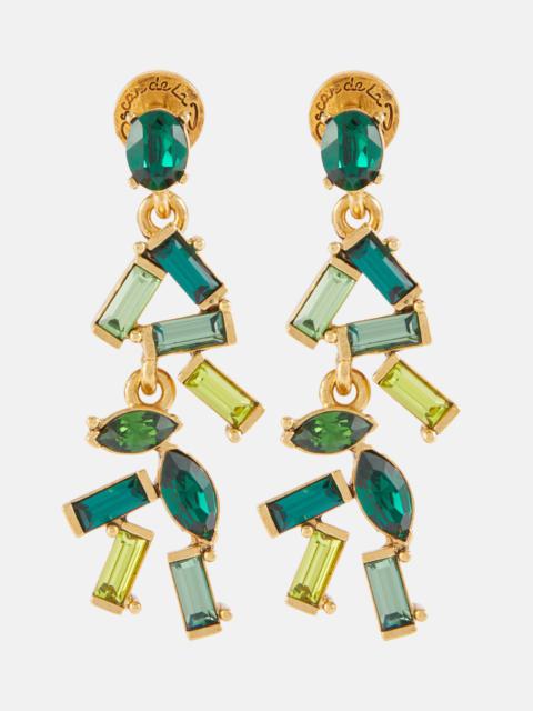 Mini Funfetti crystal earrings