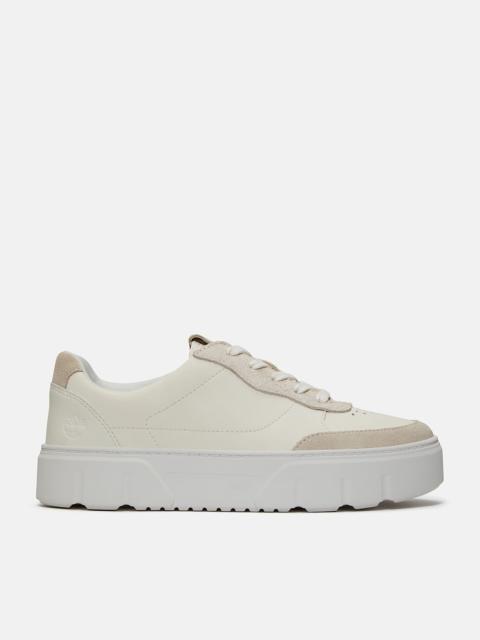 Timberland Women's Laurel Court Suede Accent Lace-Up Sneaker
