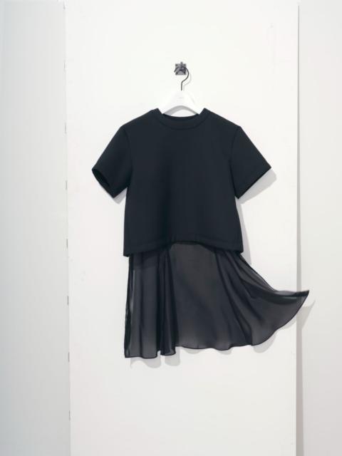 sacai Suiting Bonding Mix Pullover