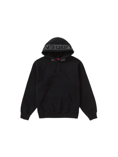 Supreme Supreme Stone Island Stripe Hooded Sweatshirt Black