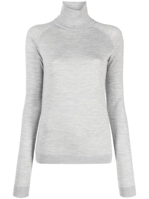 armarium roll-neck fine-knit jumper